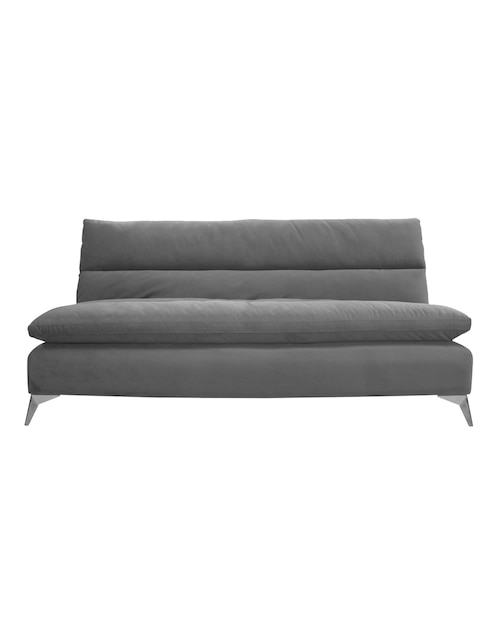 SOFÁ CAMA LOFT MICROFIBRA, GRIS
