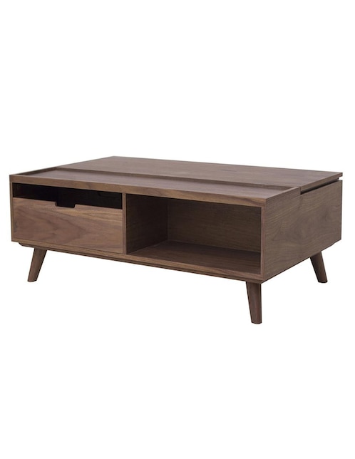 Mesa de centro Adwin de MDF y madera