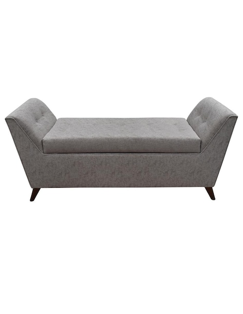 Pie de cama de madera pino 1