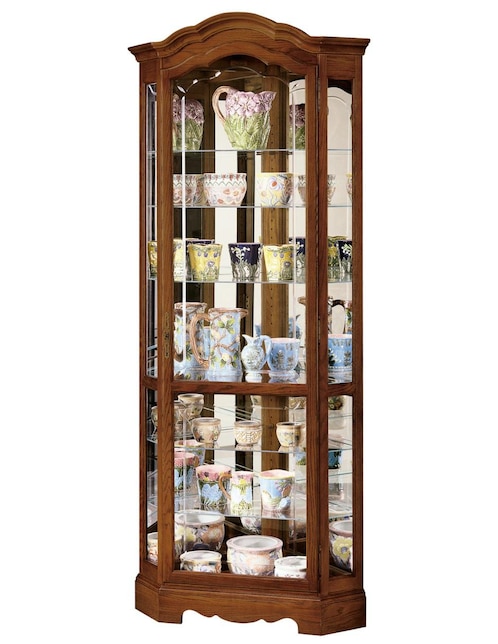 Vitrina Howard Miller de madera abedul
