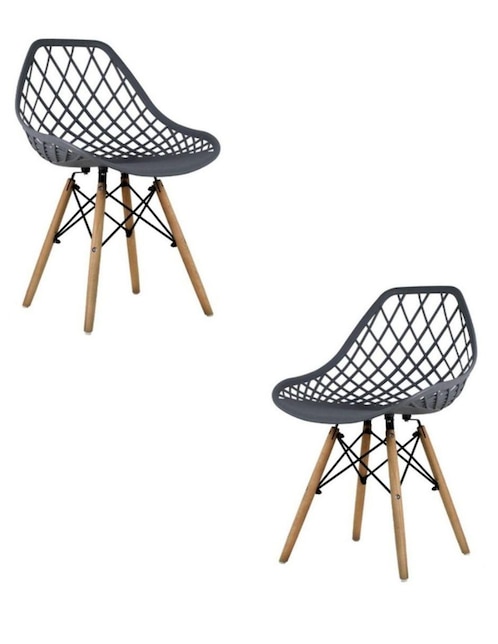 Set de 2 Sillas Decorativas Mundo In Vento