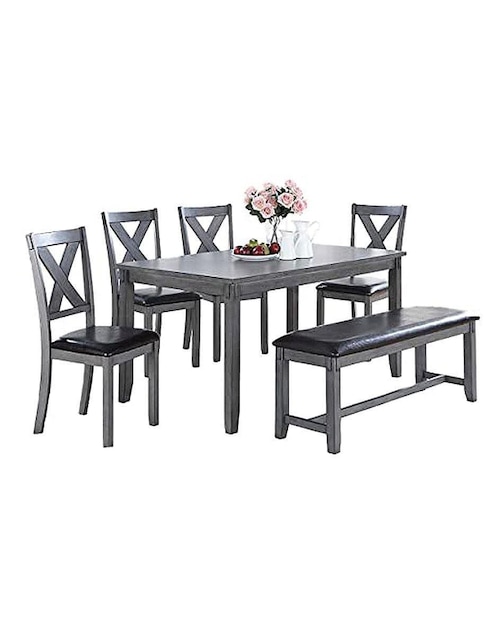 Comedor Poundex para 6 personas