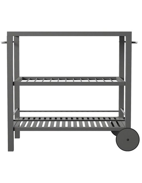 Carro de servicio áreas múltiples metal 1