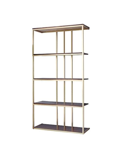 Coaster Fine Furniture 800259 Librero Estilo Casual De MDF, Color Café Oscuro