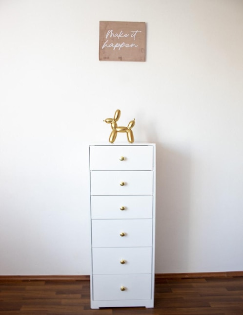 Cajonera Vaniglam Barby Gold de mdf 3