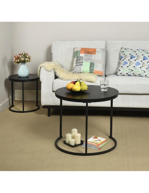 Juego de mesas para sala Home Make 2 piezas 3