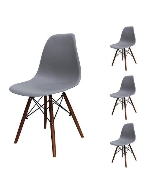 Juego de sillas mundo in muebles de plástico