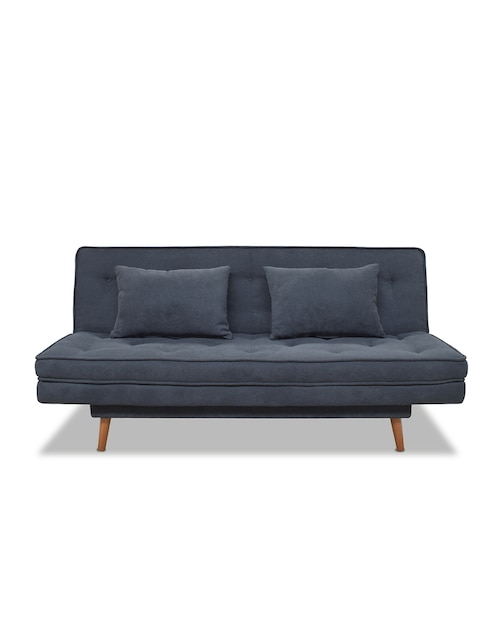 Sofá cama Ikasa Muebles de madera y tela