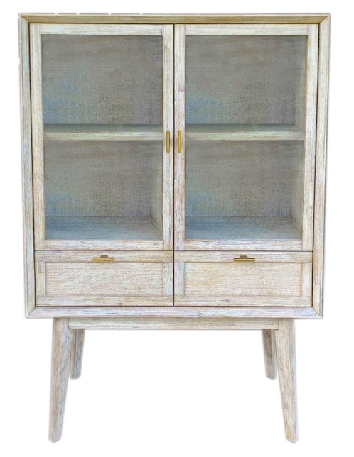Vitrina Andes Haus de madera acacia