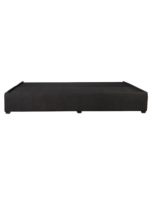 Base para cama Belt de madera y tela