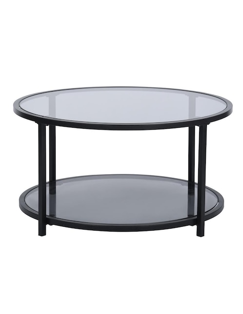 Mesa de centro armable de vidrio 1