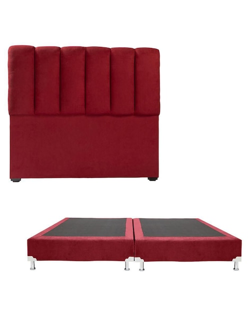 Cama dicasa cabecera kami más box "de" madera pino