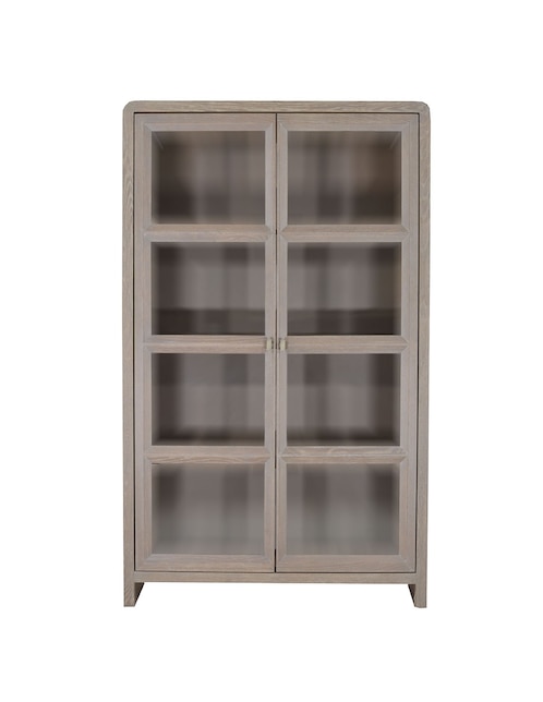 Vitrina Sante Madecor de madera encino