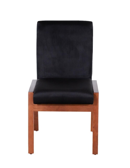 Silla Kansas Moblum de madera y tela