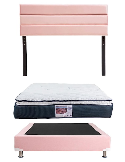 Set Recámara Rogga de madera pino