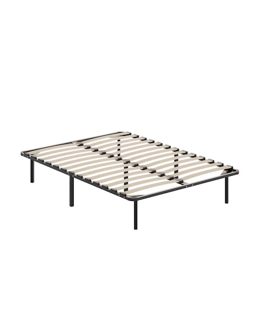 Base para cama Mubson de madera poplar