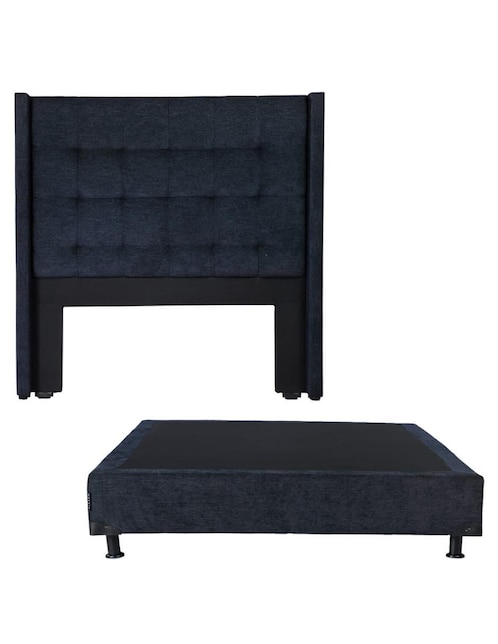 Cama TITAN CON BOX de madera