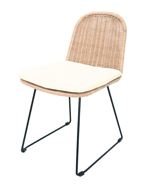 Silla Caicos de metal 1