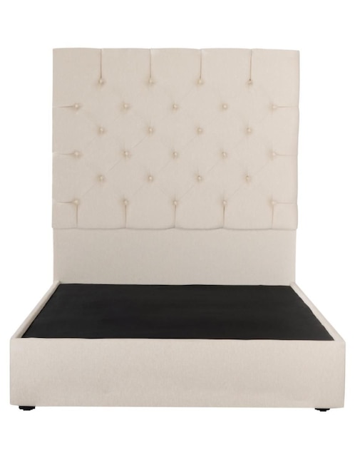 Cama CAPRI CON BASE Dicasa de madera