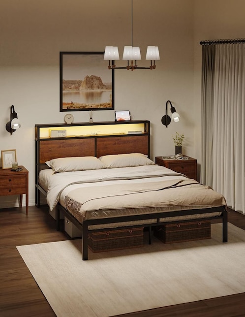 Base para cama Fabato de MDF