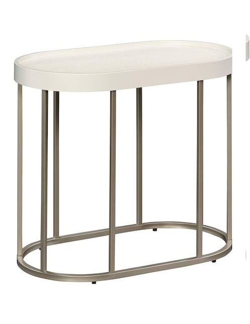 Mesa auxiliar Sauder Manhattan Gate de plástico
