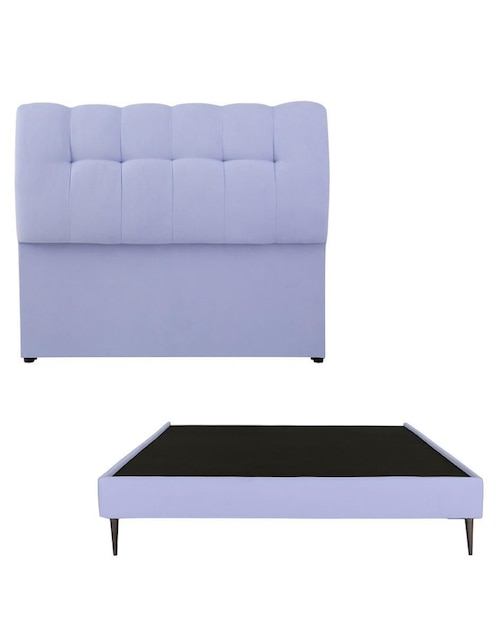 Cama Nube Slim de madera pino 1