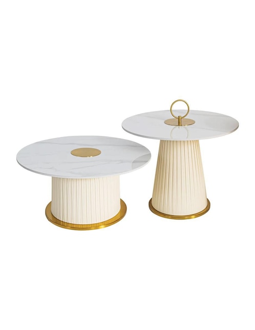 Set mesa de centro Brum Monaco de cerámica