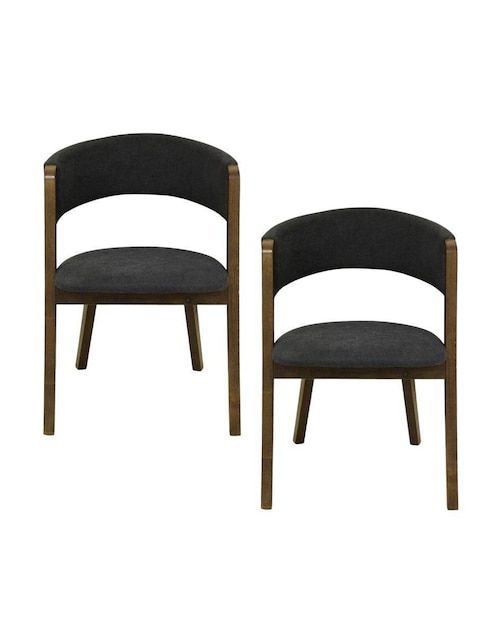 Set de sillas 2 piezas Mag Tamarindo de madera