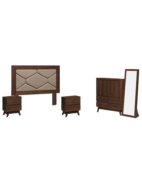 Set Recámara Kross de MDF 1