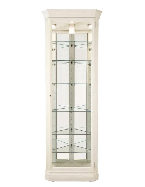 Vitrina Howard Miller de madera encino
