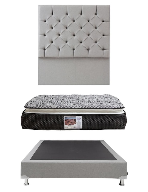 Set Recámara Dicasa Capri Quantim Omega de madera pino