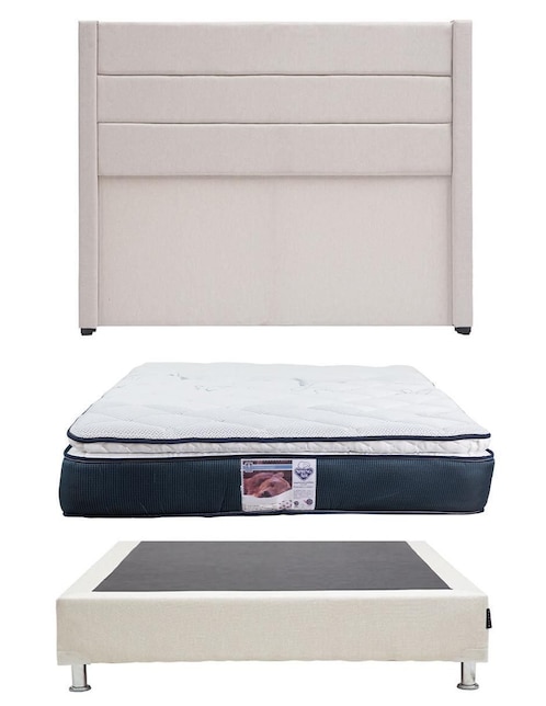 "set recámara" dicasa lugo box monaco "de" madera pino