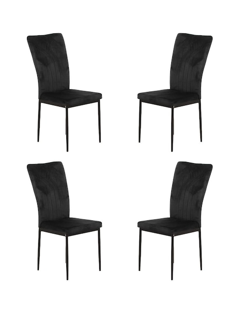 Set sillas 4 piezas Easy Living Sander de vinipiel