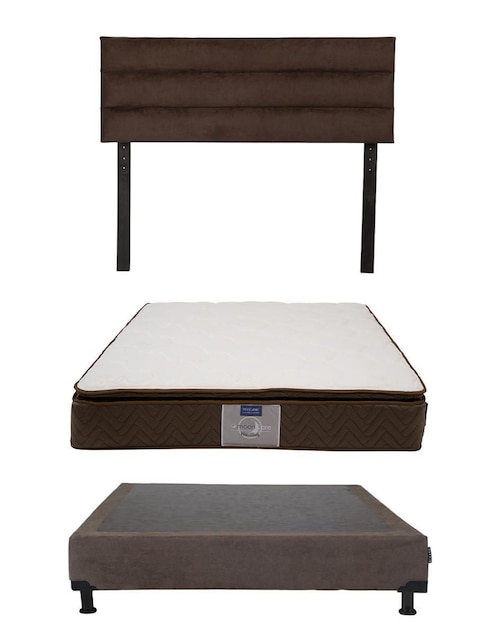 Set Recámara Dicasa Logan Bless Nautilus de madera pino