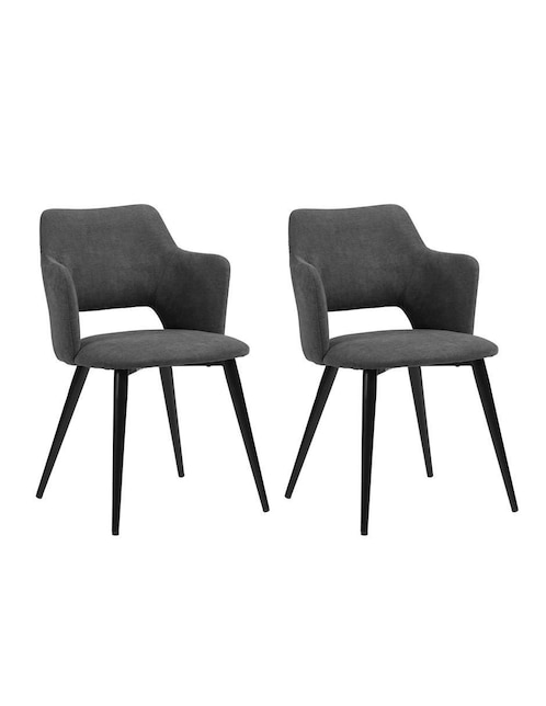 Silla 2 "piezas" home make akanji "de" tela
