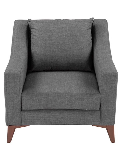 Sillón Dicasa Lanson estilo contemporáneo de madera pino