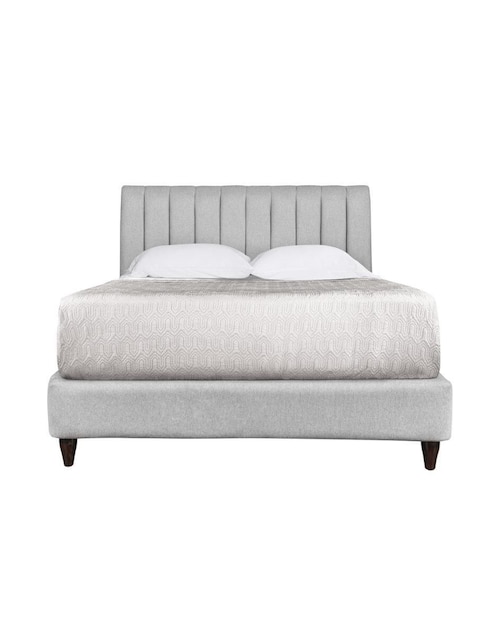 Cama Mobica Small Spaces de madera y tela