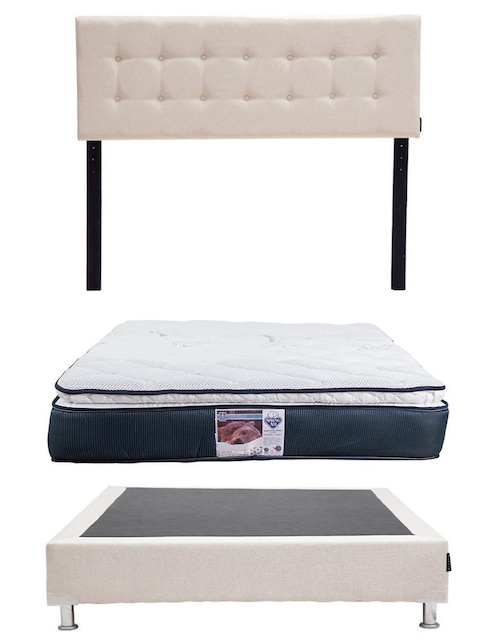 Set Recámara Dicasa Bilbao Monaco de madera pino