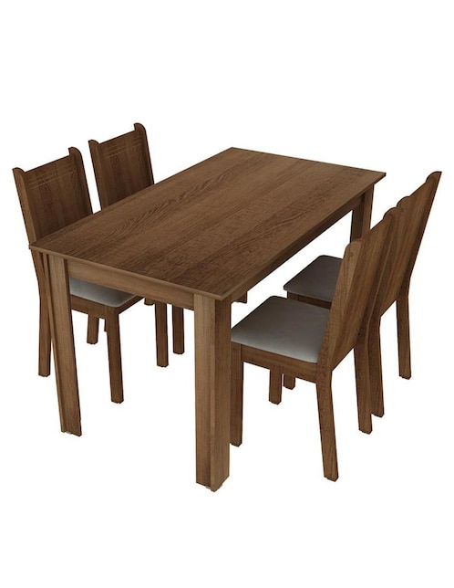 Comedor Rosie Madesa para 4 personas de MDP