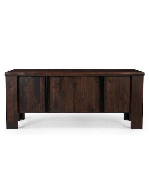 Bufetero Walnut Contemporary de madera acacia