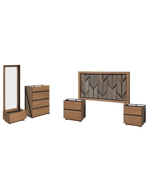 Set Recámara California de MDF 1