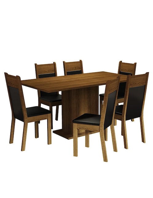 MADESA Comedor Augusta Madesa para 6 personas