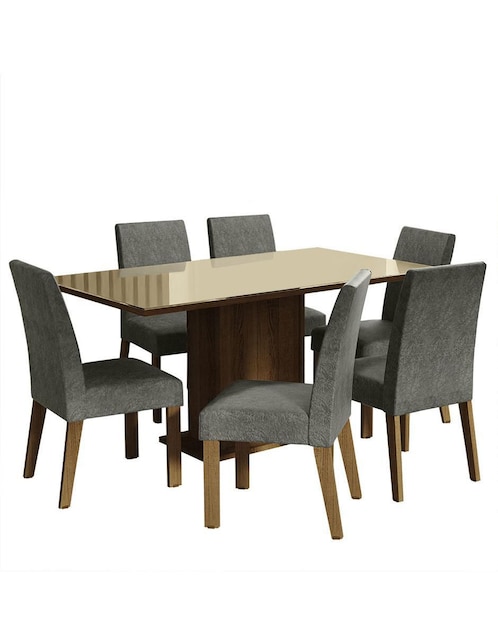 Comedor Alexis Madesa para 6 personas