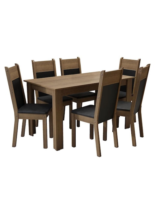 Comedor Medellín Madesa para 6 personas