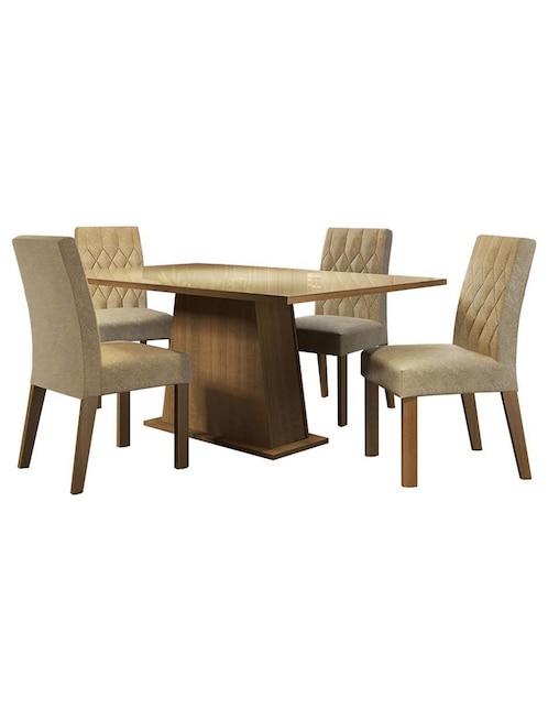 Comedor Aryeli Madesa para 4 personas