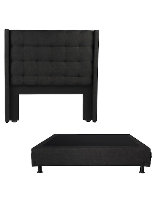 Cama TITAN BOX de madera 1