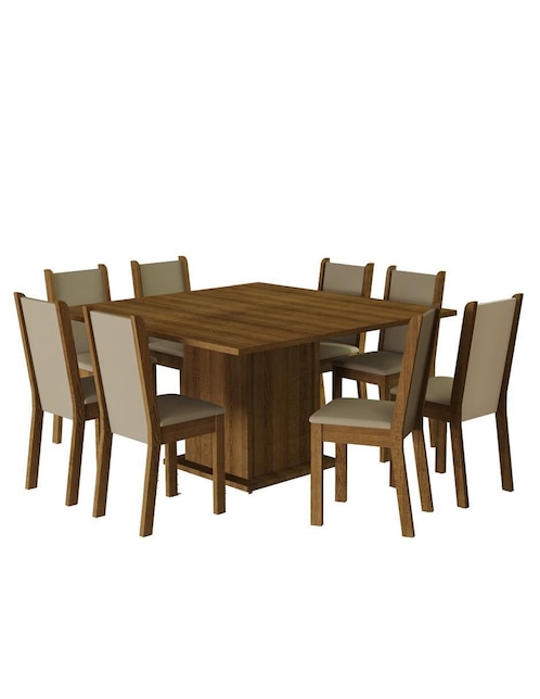 Comedor Marisa Madesa para 8 personas de MDP