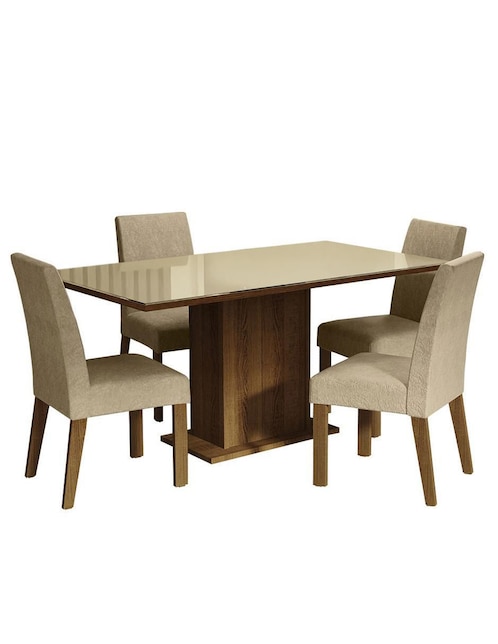 Comedor Avril Madesa para 4 personas