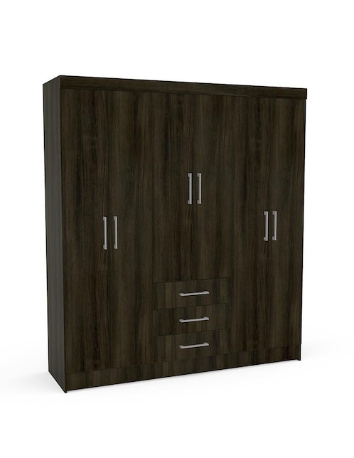 Ropero Mobi Muebles Mimosa Tabaco Mimosa Tabaco de MDP