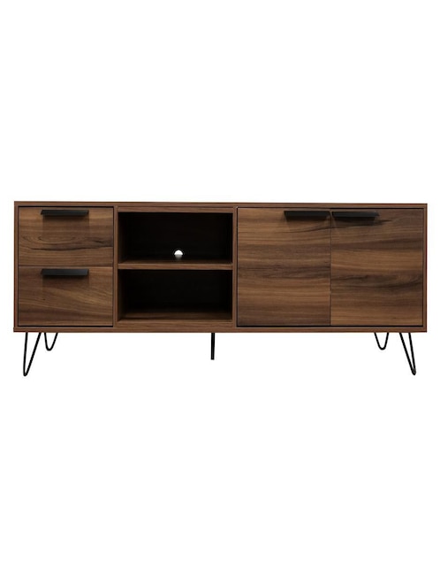 Mueble de TV Rubí Avellana Mobi Muebles de MDP